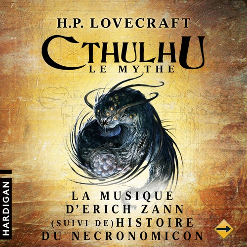 Couverture audiobook de La Musique d'Erich Zann (suivi de) Histoire du Necronomicon - 9, de Howard Phillips Lovecraft
