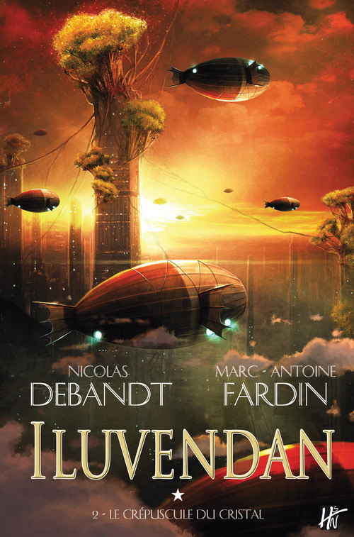 Couverture ebook de Le crépuscule du cristal, de Nicolas Debandt, Marc-antoine Fardin