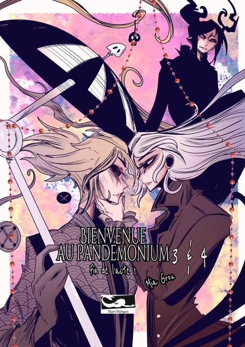 Couverture ebook de Bienvenue au Pandémonium 3 & 4 PETIT FORMAT, de Mia Grou
