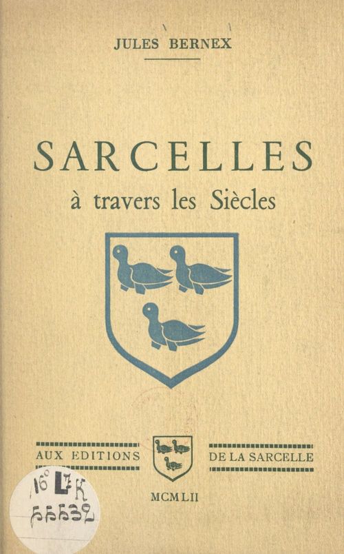 ebook cover of Sarcelles à travers les siècles, by Jules Bernex