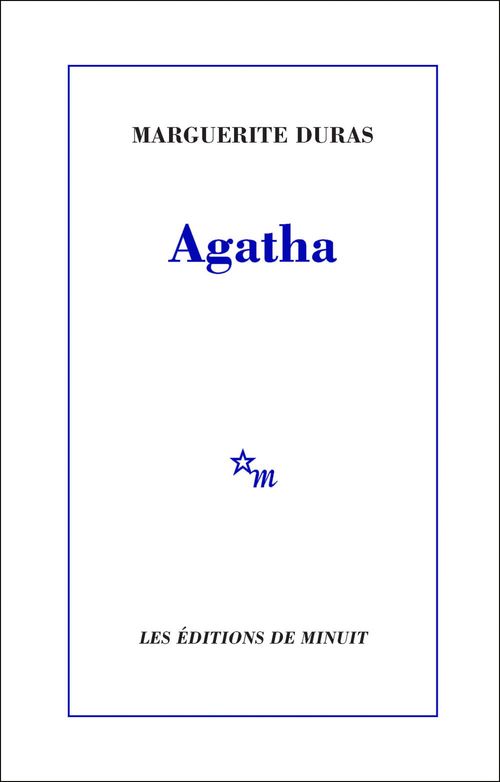 Couverture ebook de Agatha, de Marguerite Duras