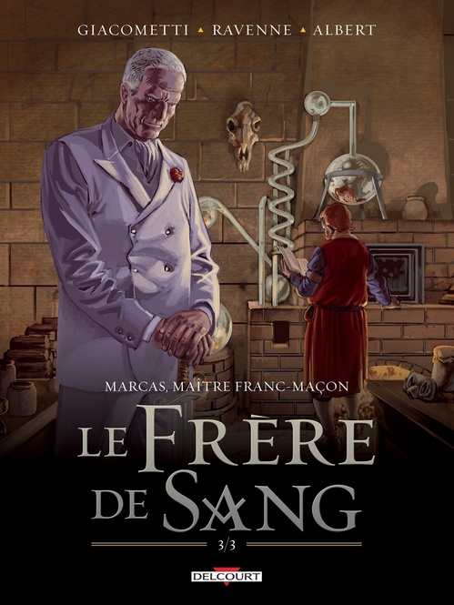 Couverture ebook de Marcas, Maître Franc-maçon T05 - Le frère de sang 3/3, de Eric Giacometti, Jacques Ravenne, Eric Albert