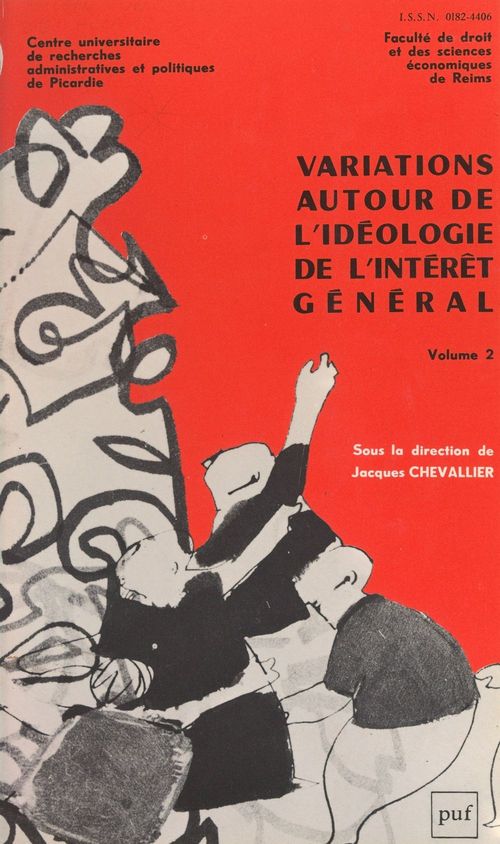 ebook cover of Variations autour de l'idéologie de l'intérêt général (2), by Collectif