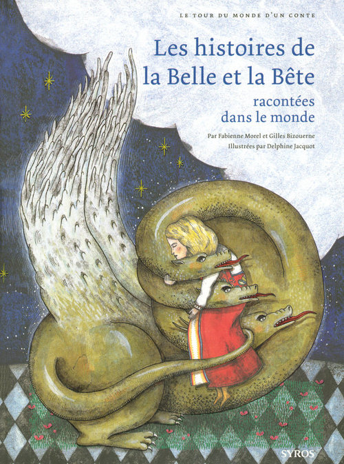 Couverture ebook de La belle et la Bête EPUB2, de Gilles Bizouerne, Delphine Jacquot, Fabienne Morel