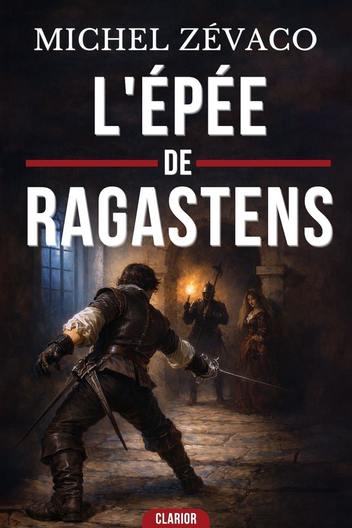 ebook cover of L'Épée de Ragastens, by Michel Zevaco