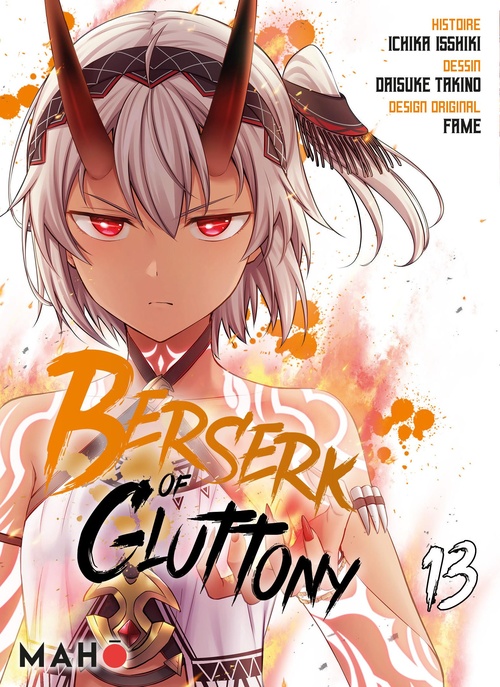 Couverture ebook de Berserk of Gluttony T13 - Manga, de Ichika Isshiki
