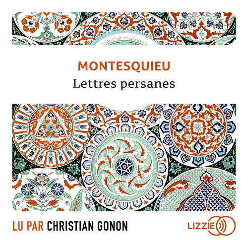 audiobook cover of Lettres persanes, by Montesquieu