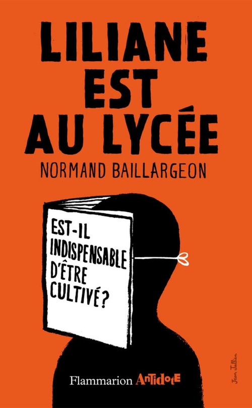Couverture ebook de Liliane est au lycée, de Normand Baillargeon