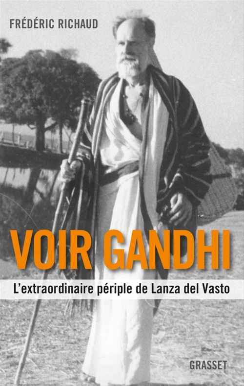 ebook cover of Voir Gandhi, by Frédéric Richaud