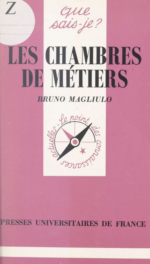 ebook cover of Les Chambres de métiers, by Bruno Magliulo