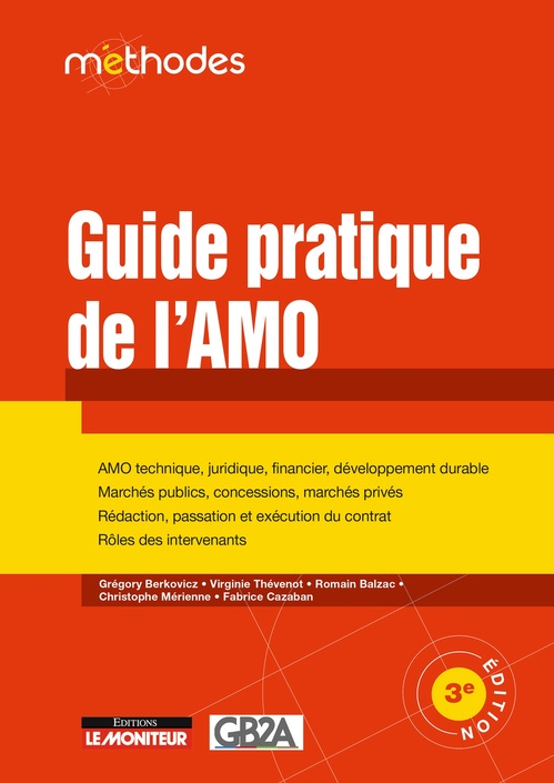ebook cover of Guide pratique de l'AMO, by Collectif