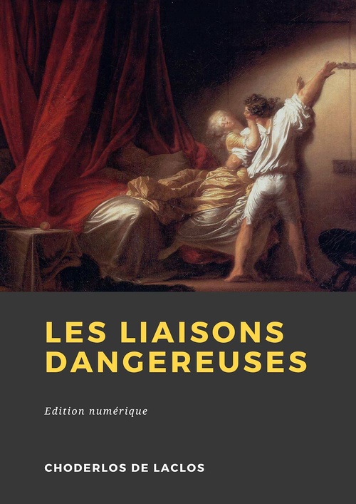 ebook cover of Les Liaisons dangereuses, by Pierre Choderlos de Laclos