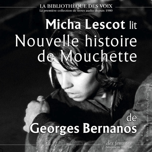 audiobook cover of Nouvelle histoire de Mouchette, by Georges Bernanos