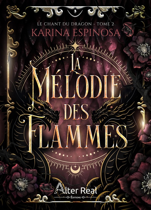 ebook cover of La mélodie des flammes, by Karina Espinosa