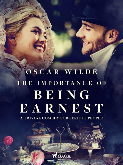 ebook cover of The Importance of Being Earnest: A Trivial Comedy for Serious People, by Oscar Wilde