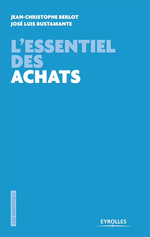 Couverture ebook de L'essentiel des achats, de Bustaman Berlot