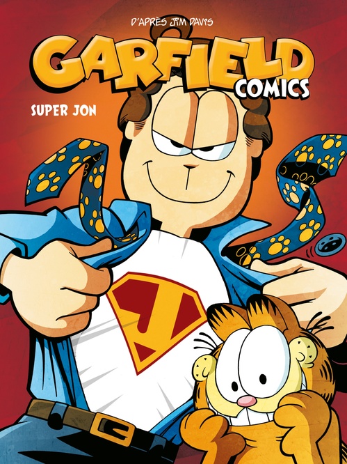 Couverture ebook de Garfield Comics - Tome 5 - Super Jon, de Jim Davis
