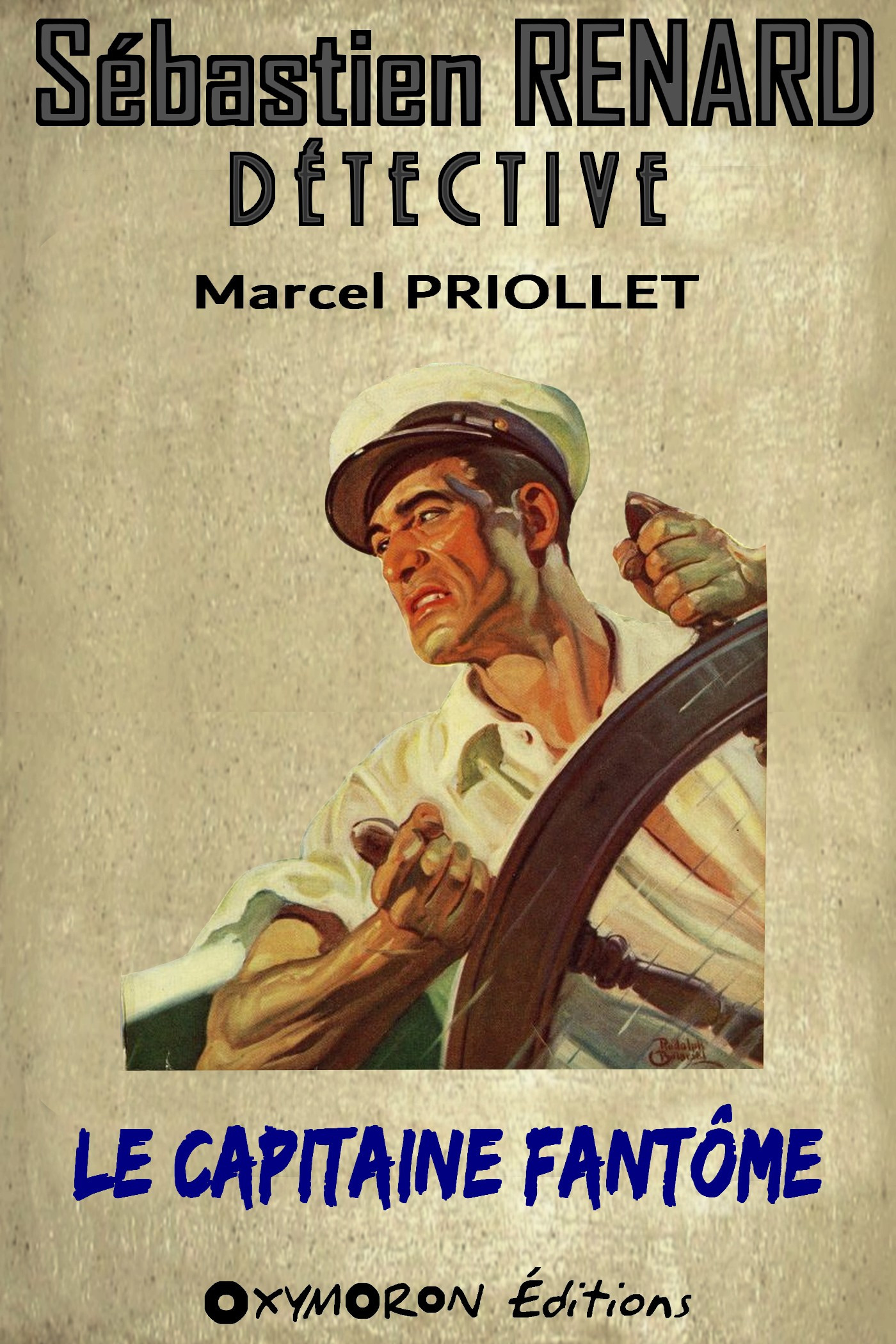 Couverture ebook de Le capitaine fantôme, de Marcel Priollet