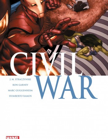 ebook cover of Civil War T02 - Vendetta, by Marc Guggenheim, J. Michael Straczynski, Humberto Ramos