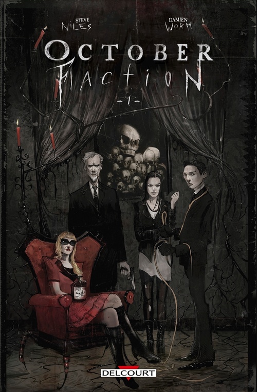 ebook cover of October Faction T01, by Steve Niles