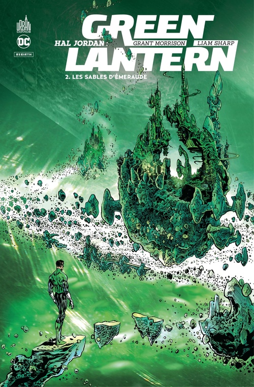 Couverture ebook de Hal Jordan : Green Lantern - Tome 2 - Les sables d'émeraude, de Grant Morrison