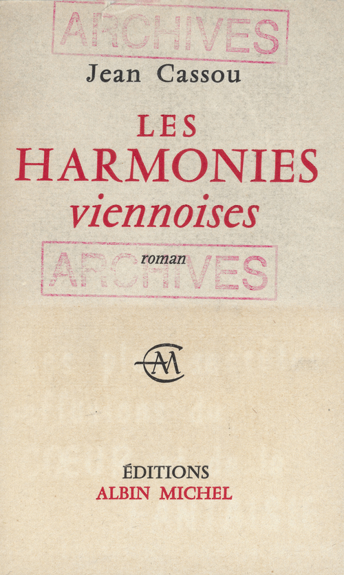 Couverture ebook de Les Harmonies viennoises, de Jean Cassou