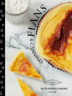 ebook cover of Flans et cannelés, by Aurélie Desgages