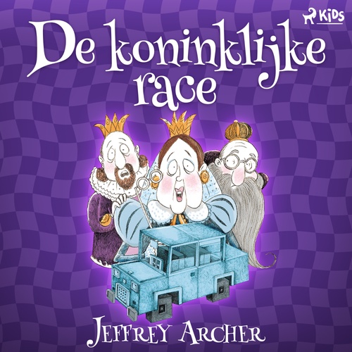 audiobook cover of De koninklijke race, by Jeffrey Archer