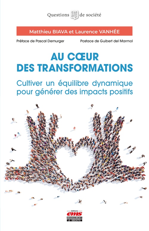 Couverture ebook de Au coeur des transformations, de Matthieu Biava, Laurence Vanhée