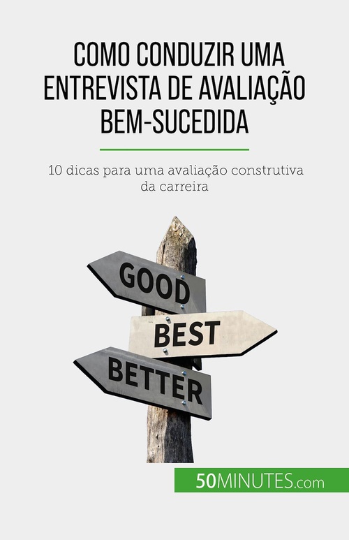 Couverture ebook de Como conduzir uma entrevista de avaliação bem-sucedida, de Caroline Cailteux