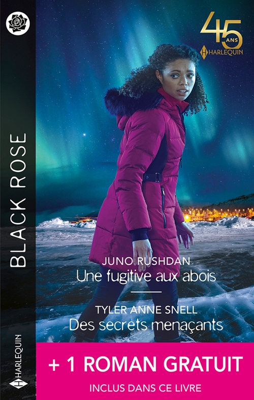ebook cover of Une fugitive aux abois - Des secrets menaçants + 1 titre gratuit, by Juno Rushdan, Jenna Ryan, Tyler Anne Snell