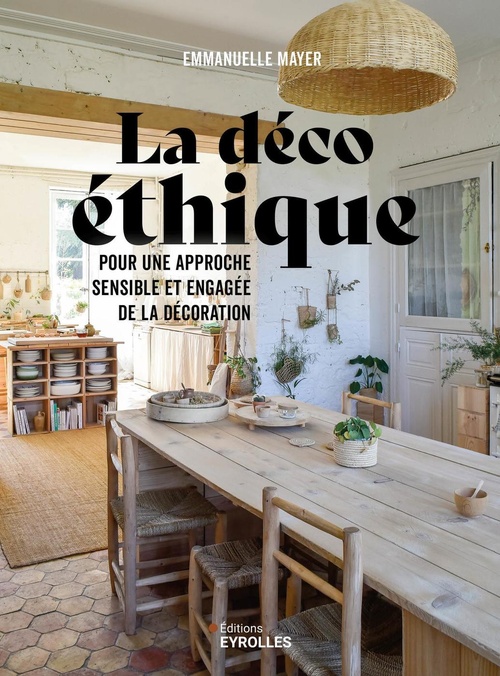 Couverture ebook de La déco éthique, de Emmanuelle  Mayer