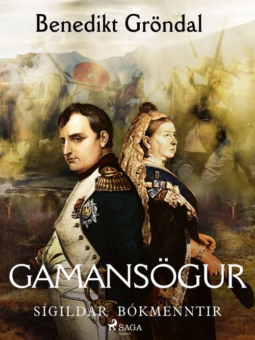 ebook cover of Gamansögur, by Benedikt Grondal