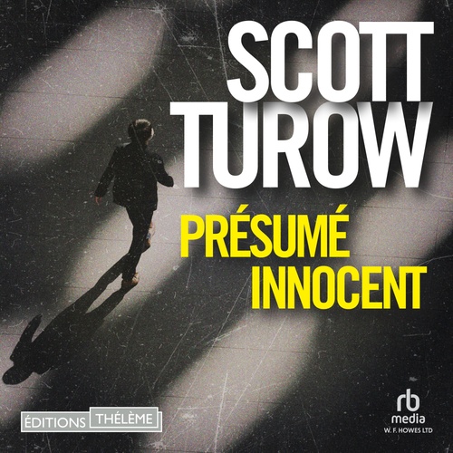 audiobook cover of Présumé innocent, by Scott Turow
