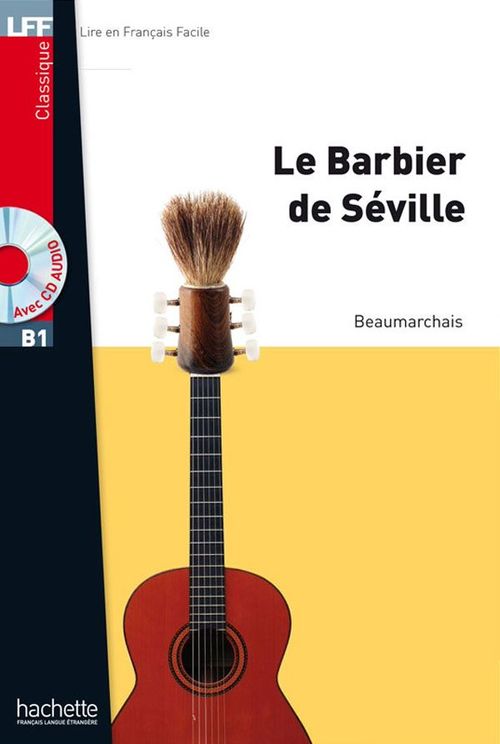 Couverture ebook de LFF B1 - Le Barbier de Séville (ebook), de Beaumarchais
