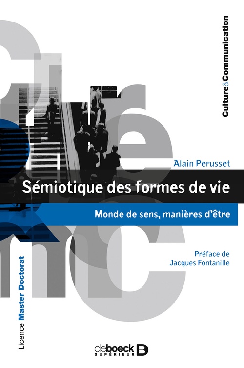 Couverture ebook de Sémiotique des formes de vie, de Alain Perusset