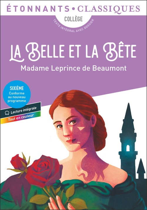 ebook cover of La Belle et la Bête, by Madame Leprince de Beaumont
