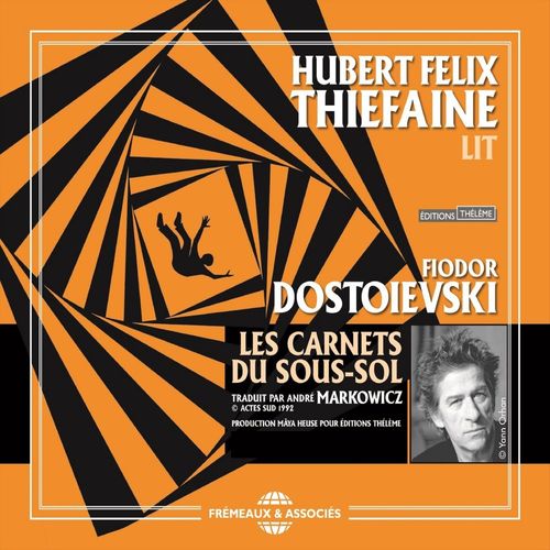Couverture audiobook de Les Carnets du sous-sol, de Fiodor Dostoievski