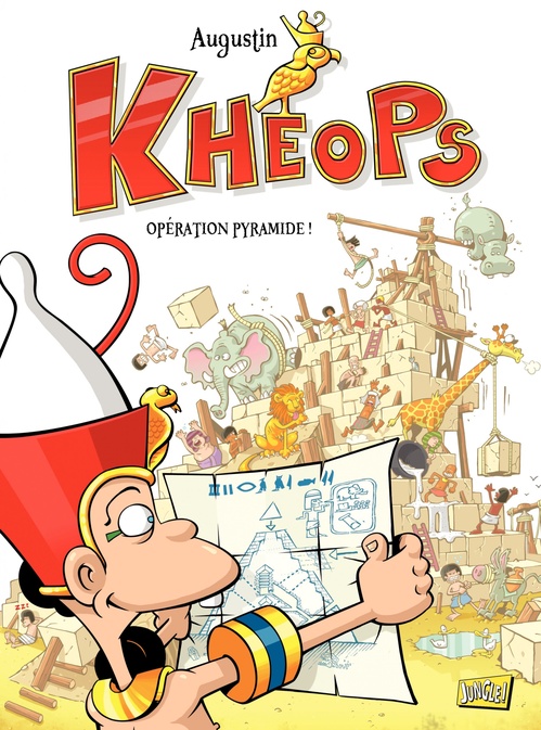 ebook cover of Khéops - Tome 1 - Opération Pyramide, by Rogeret Augustin