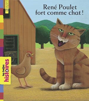 Couverture ebook de René Poulet fort comme chat!, de Catherine Romat