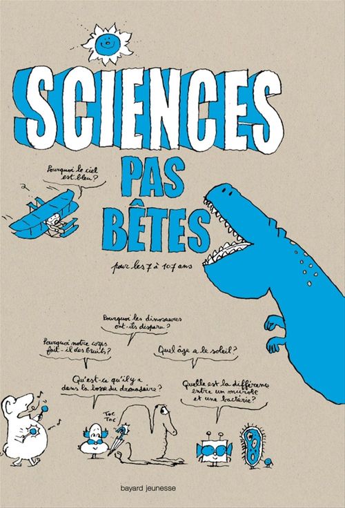 Couverture ebook de Sciences pas bêtes, de Bertrand Fichou, MARC BEYNIE