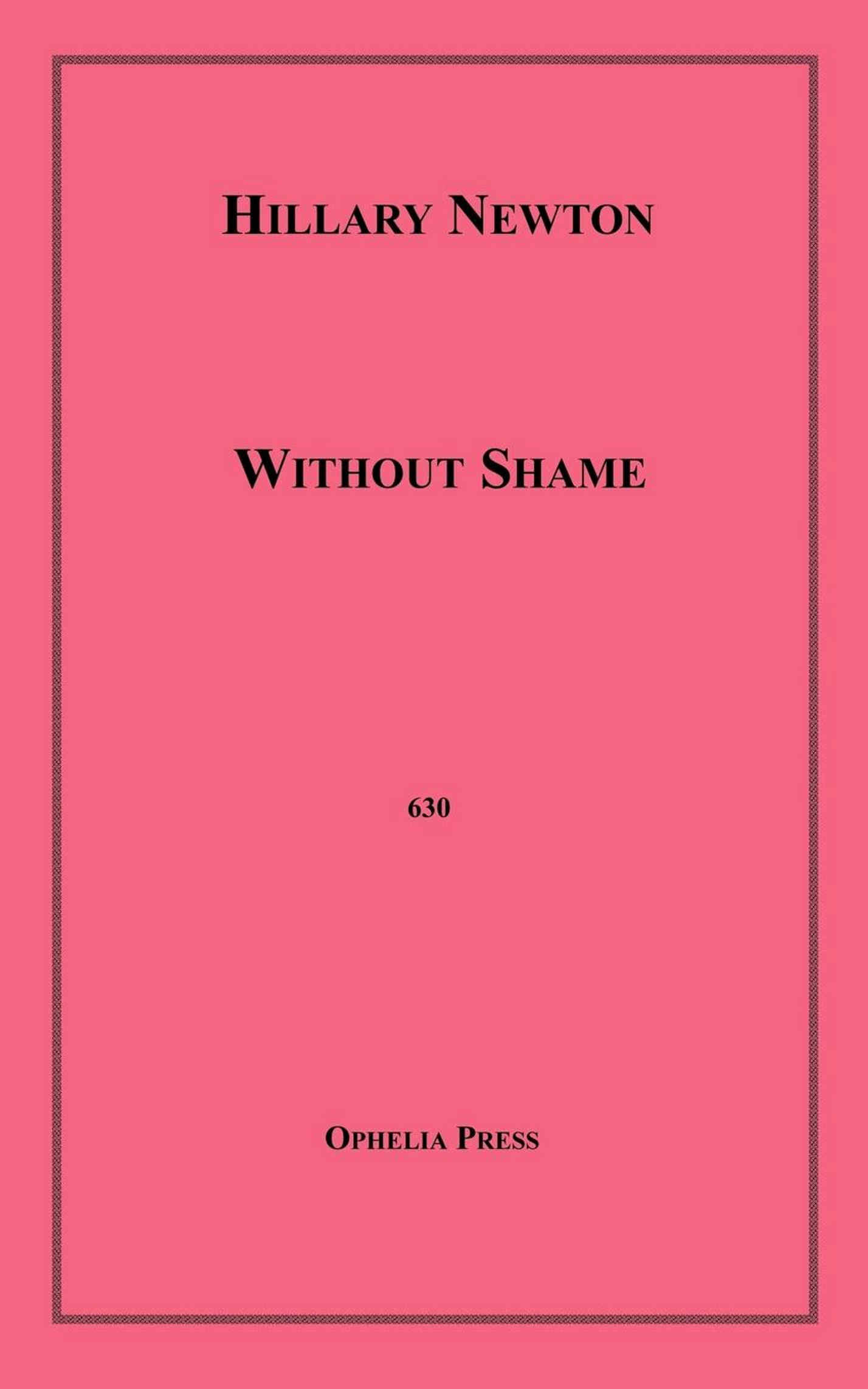 Couverture ebook de Without Shame, de Hillary Newton
