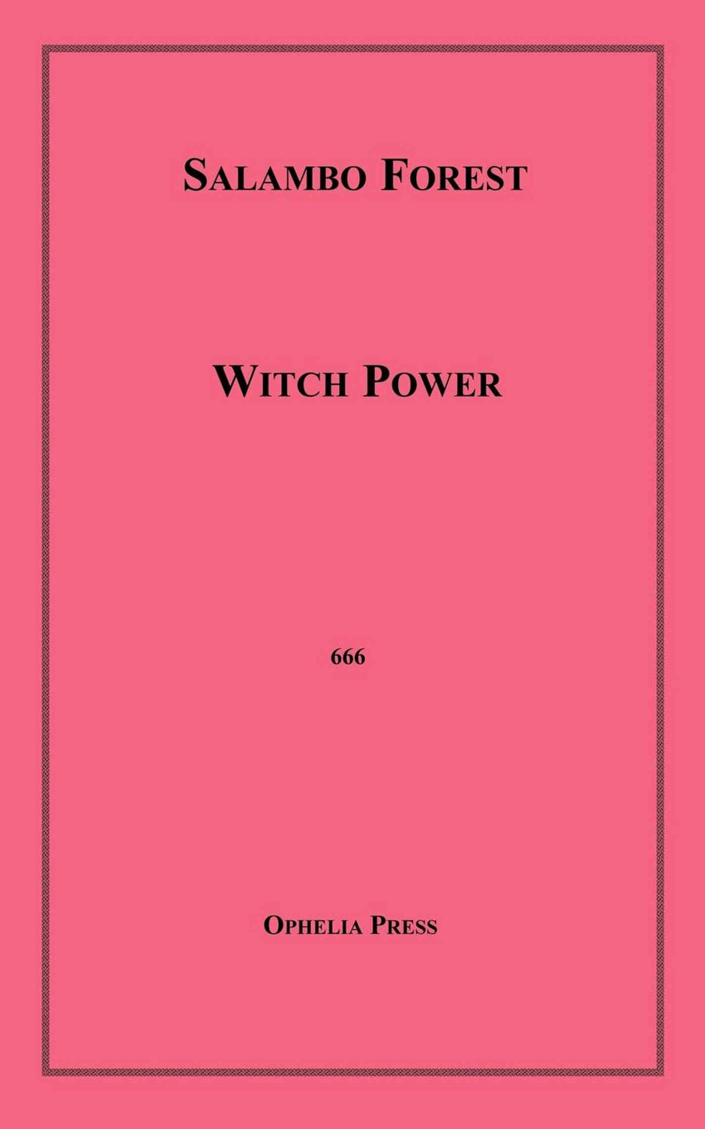 ebook cover of Witch Power, by Salambo Forest