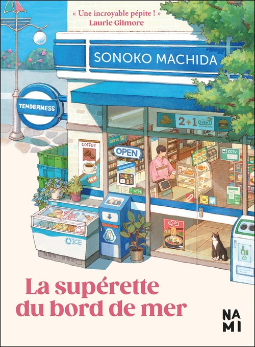 Couverture ebook de La supérette du bord de mer, de Sonoko Machida