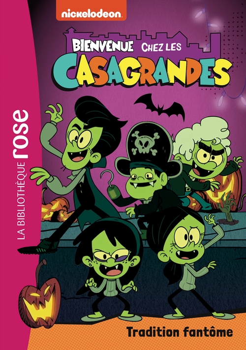 ebook cover of Bienvenue chez les Casagrandes 03 - Tradition fantôme, by Nickelodeon