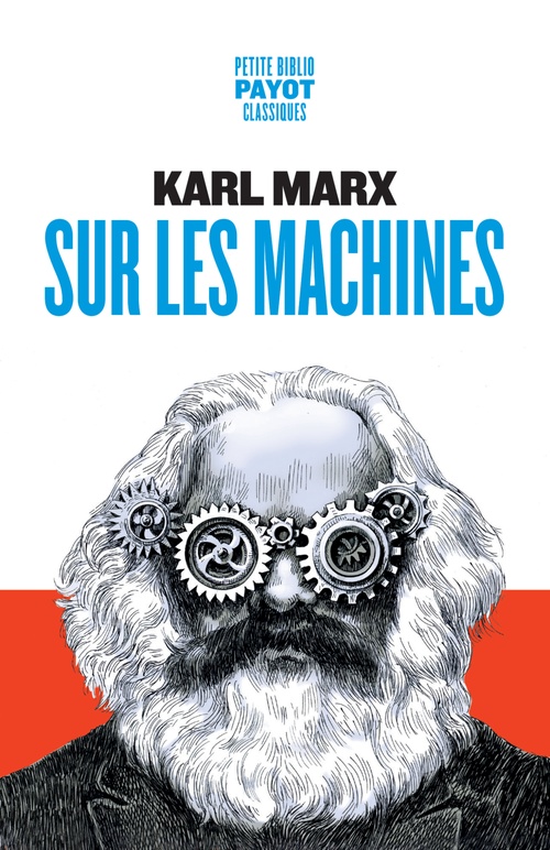 Couverture ebook de Sur les machines, de Karl Marx