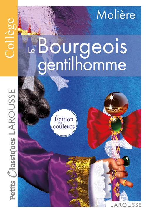 ebook cover of Le Bourgeois gentilhomme, by Jean-Baptiste Molière (Poquelin dit)