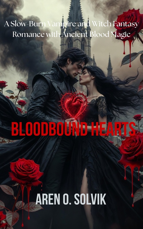 Couverture ebook de Bloodbound Hearts, de Aren O. Solvik