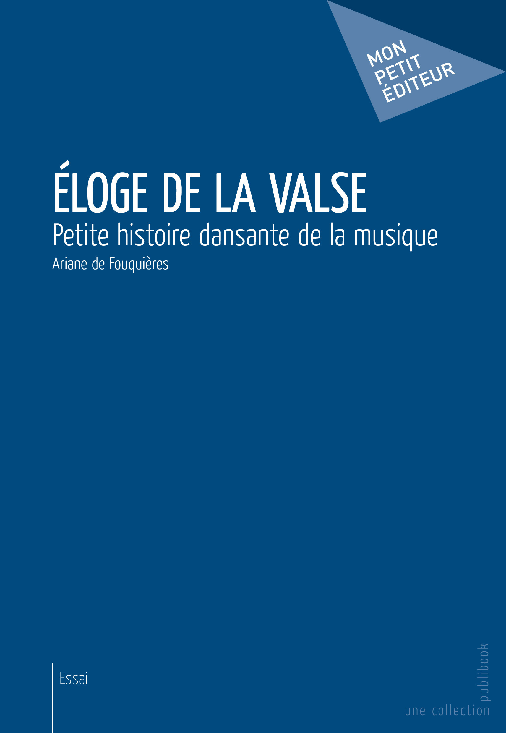 ebook cover of Eloge de la valse, by Ariane de Fouquières