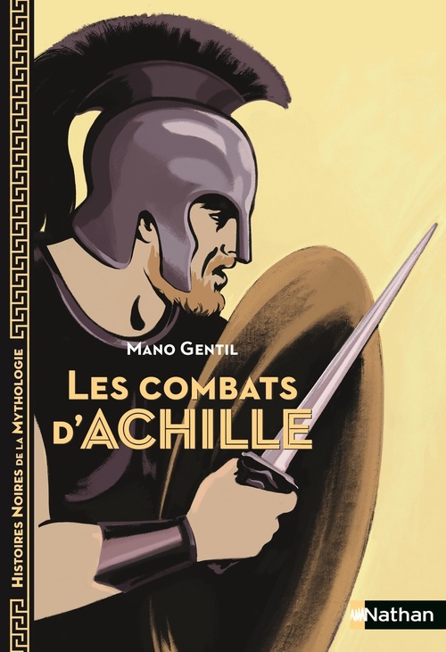 Couverture ebook de Les combats d'achille, de Mano Gentil